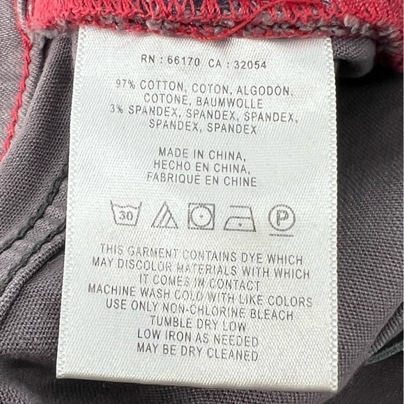 Pilcro And The Letterpress Gray Straight Leg Jeans Size 27 Women’s - Picture 7 of 7